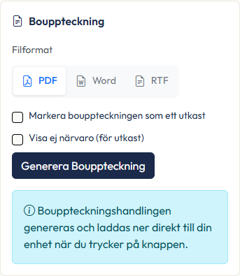 Dokumentgenerering